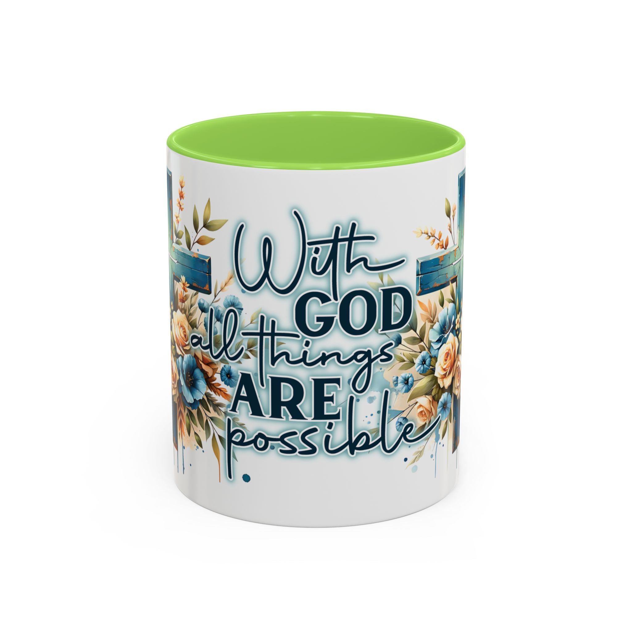 "With God All Things Are Possible" Coffee Mug(11oz)