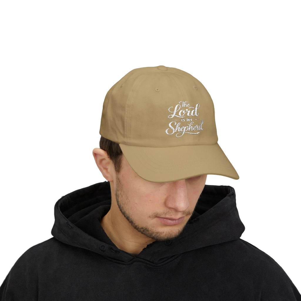The Lord Is My Shepherd Embroidered Dad Cap