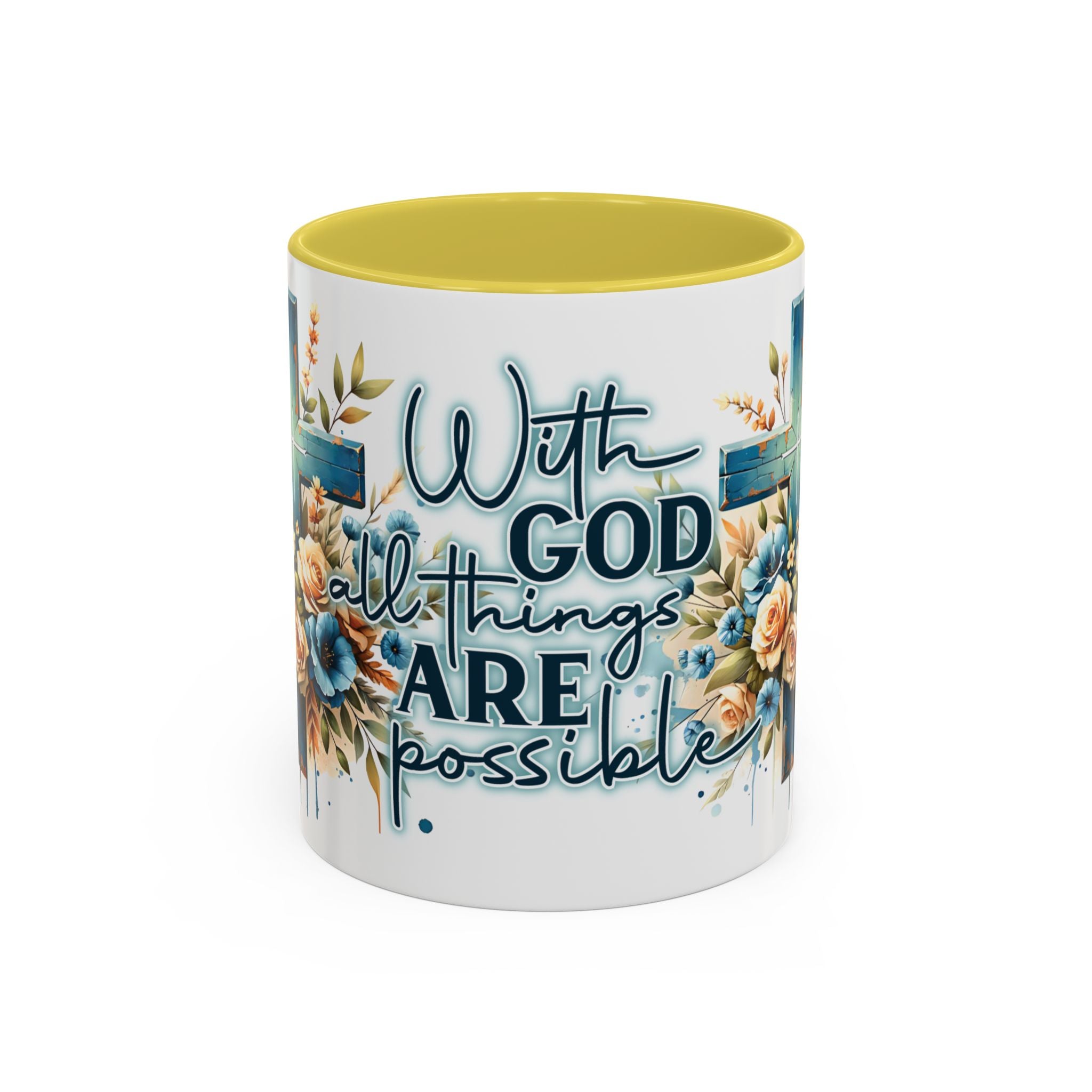 "With God All Things Are Possible" Coffee Mug(11oz)