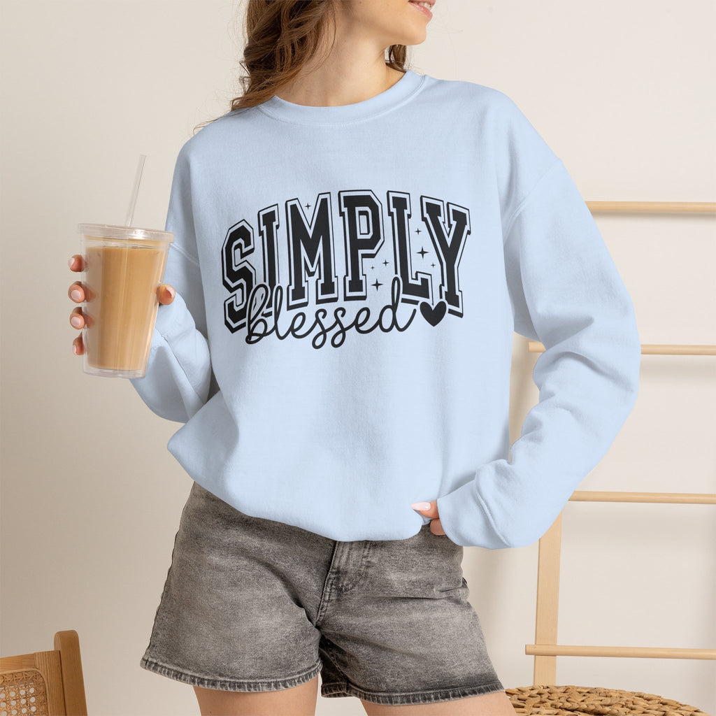 Simply Blessed Crewneck Sweatshirt