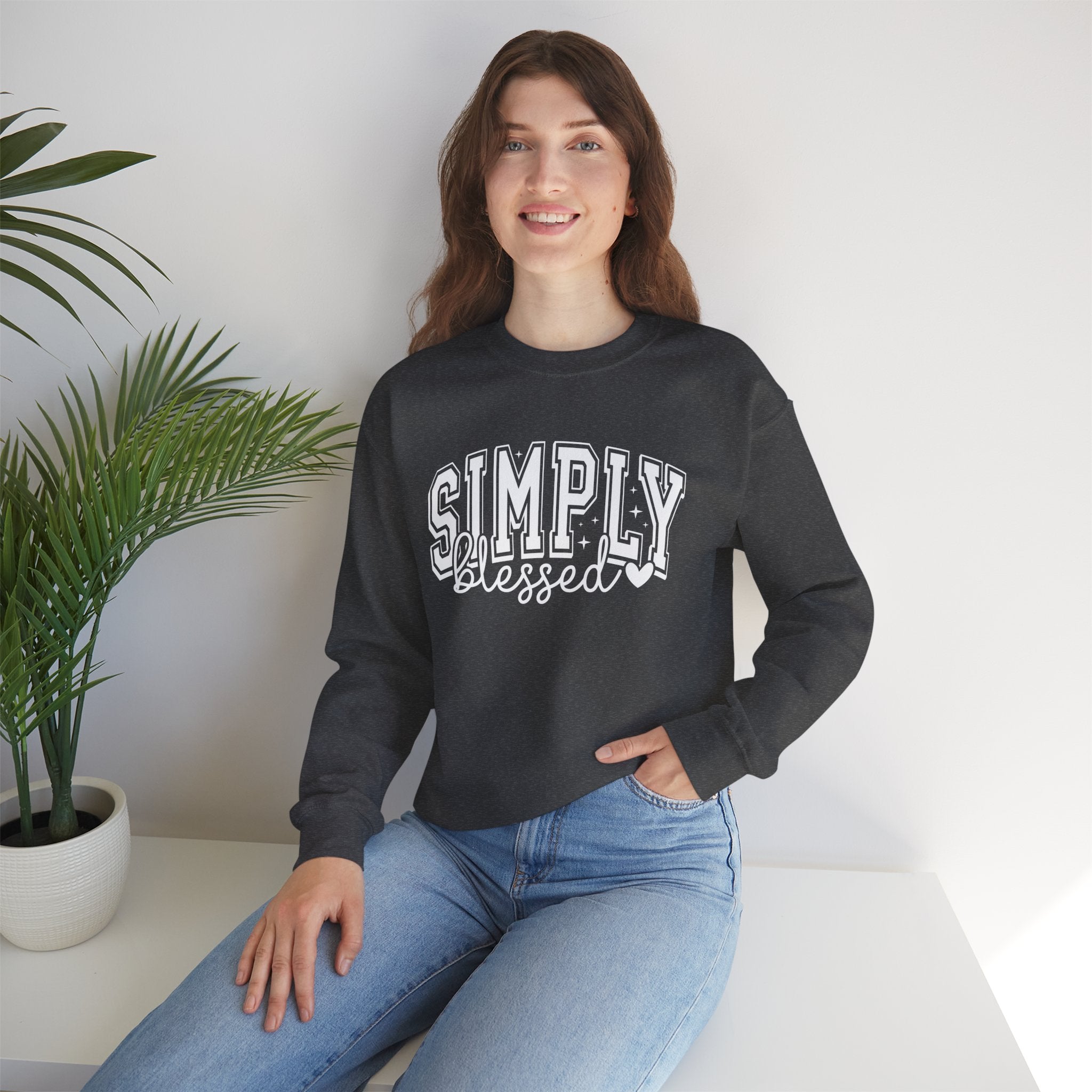 Simply Blessed Crewneck Sweatshirt