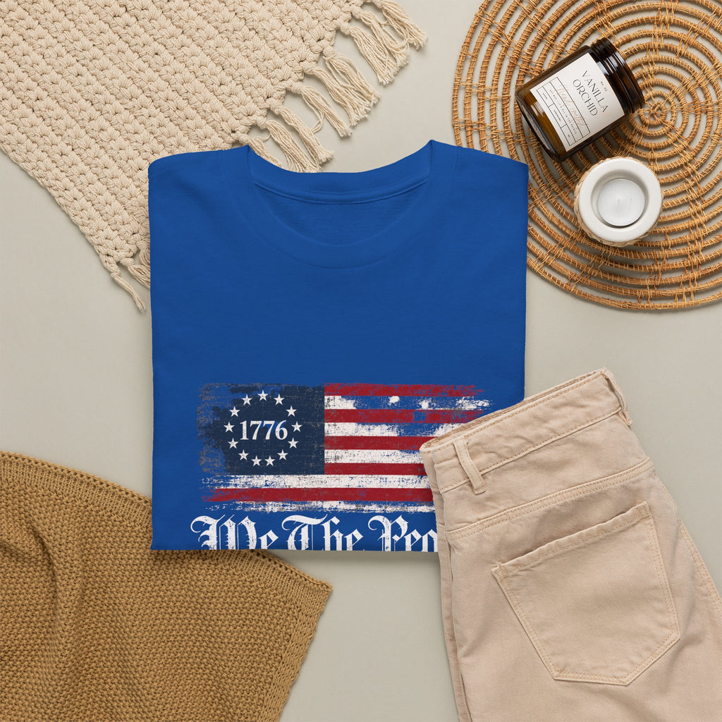 We The People 250 Years T-Shirt — 1776 American Flag Independence Day Tee