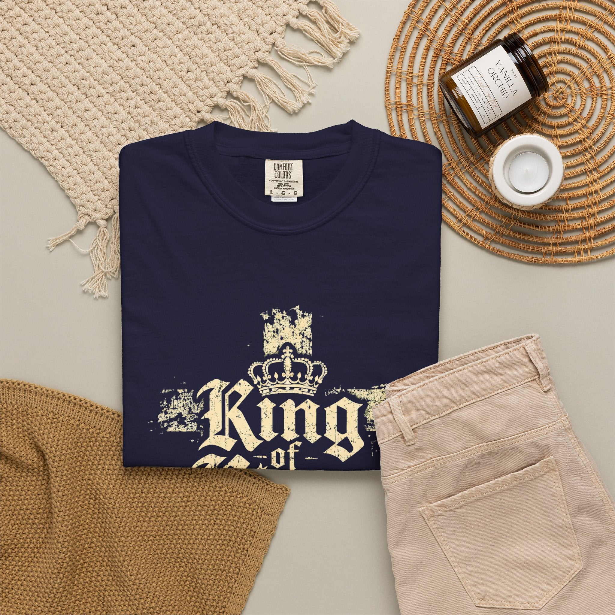 King of Kings cross graphic T-Shirt | Comfort Colours | Unisex Tee