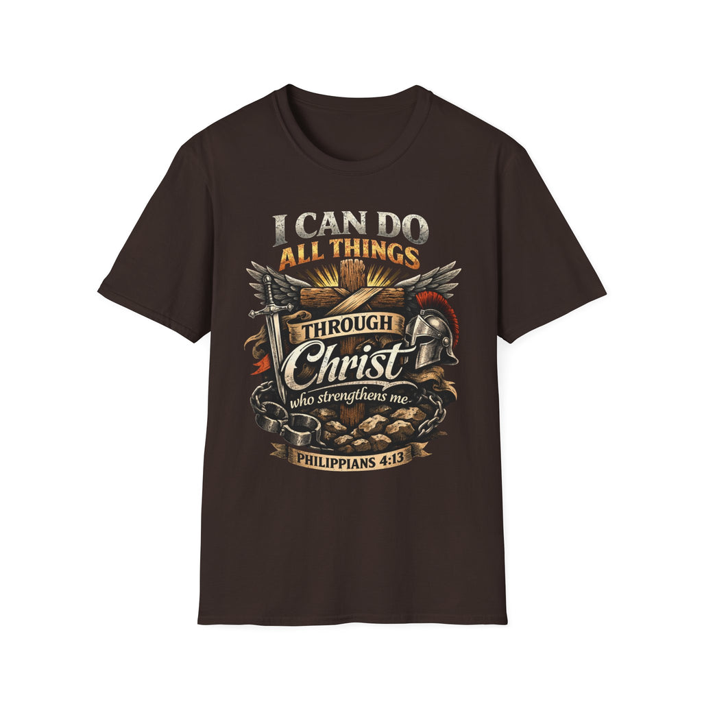 I Can Do All Things Through Christ Philippians 4:13 T-shirt