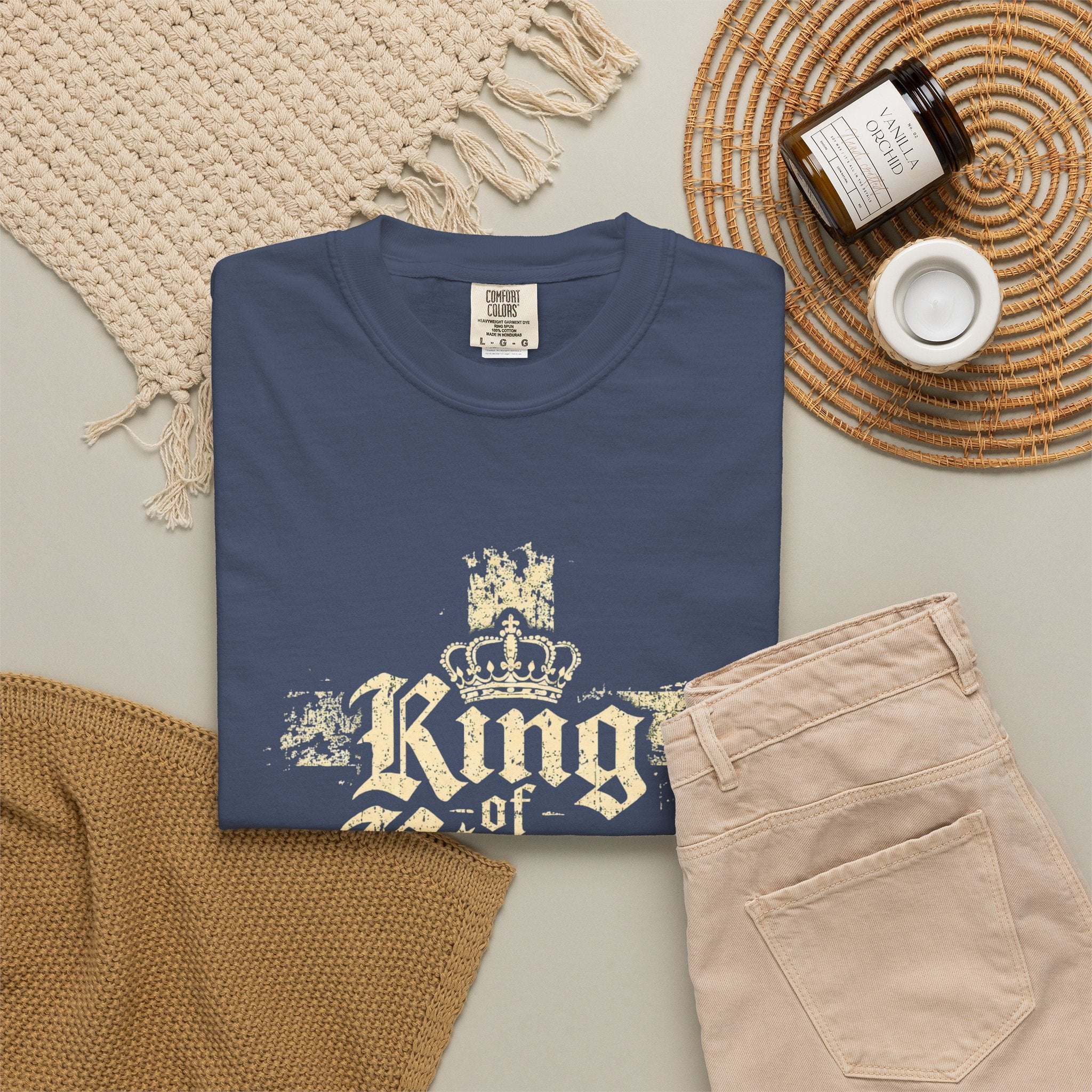 King of Kings cross graphic T-Shirt | Comfort Colours | Unisex Tee