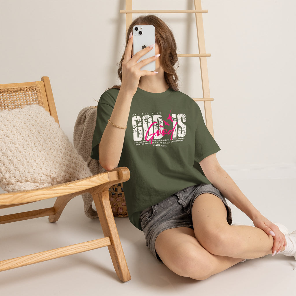 God Is Good All The Time Psalm 100:5 Unisex Tee