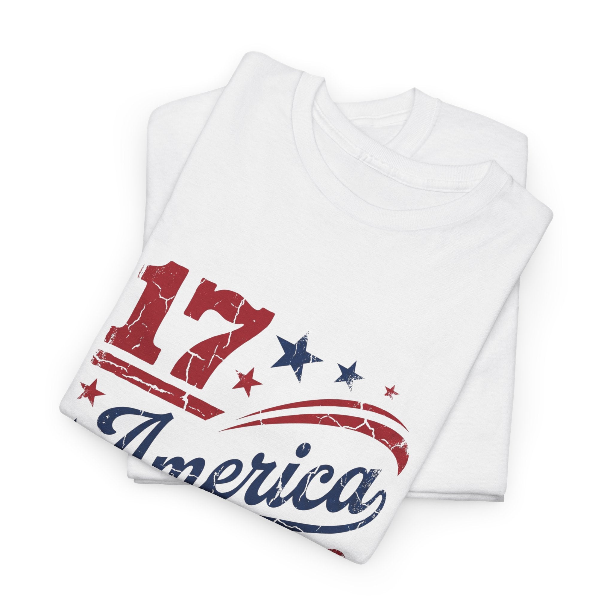 America 1776 "Land of the Free" Patriotic T-Shirt