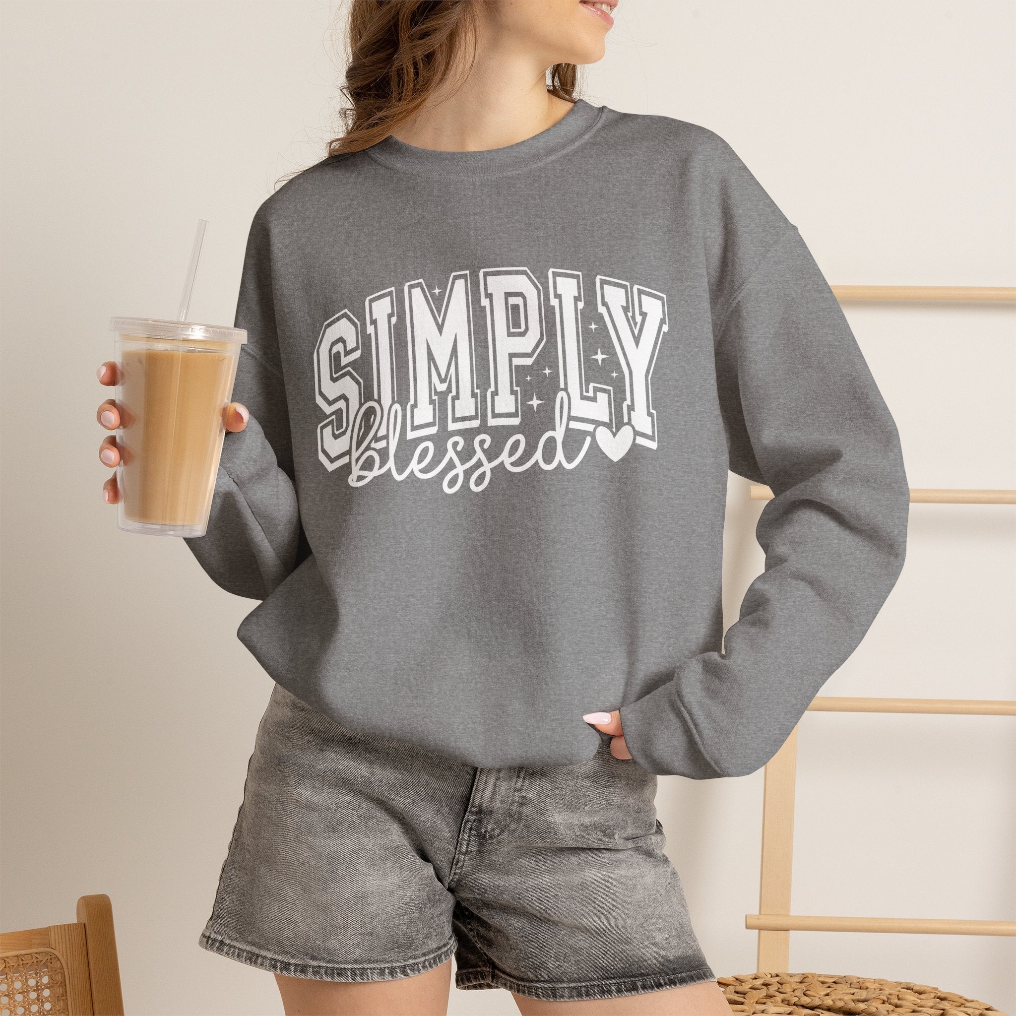Simply Blessed Crewneck Sweatshirt