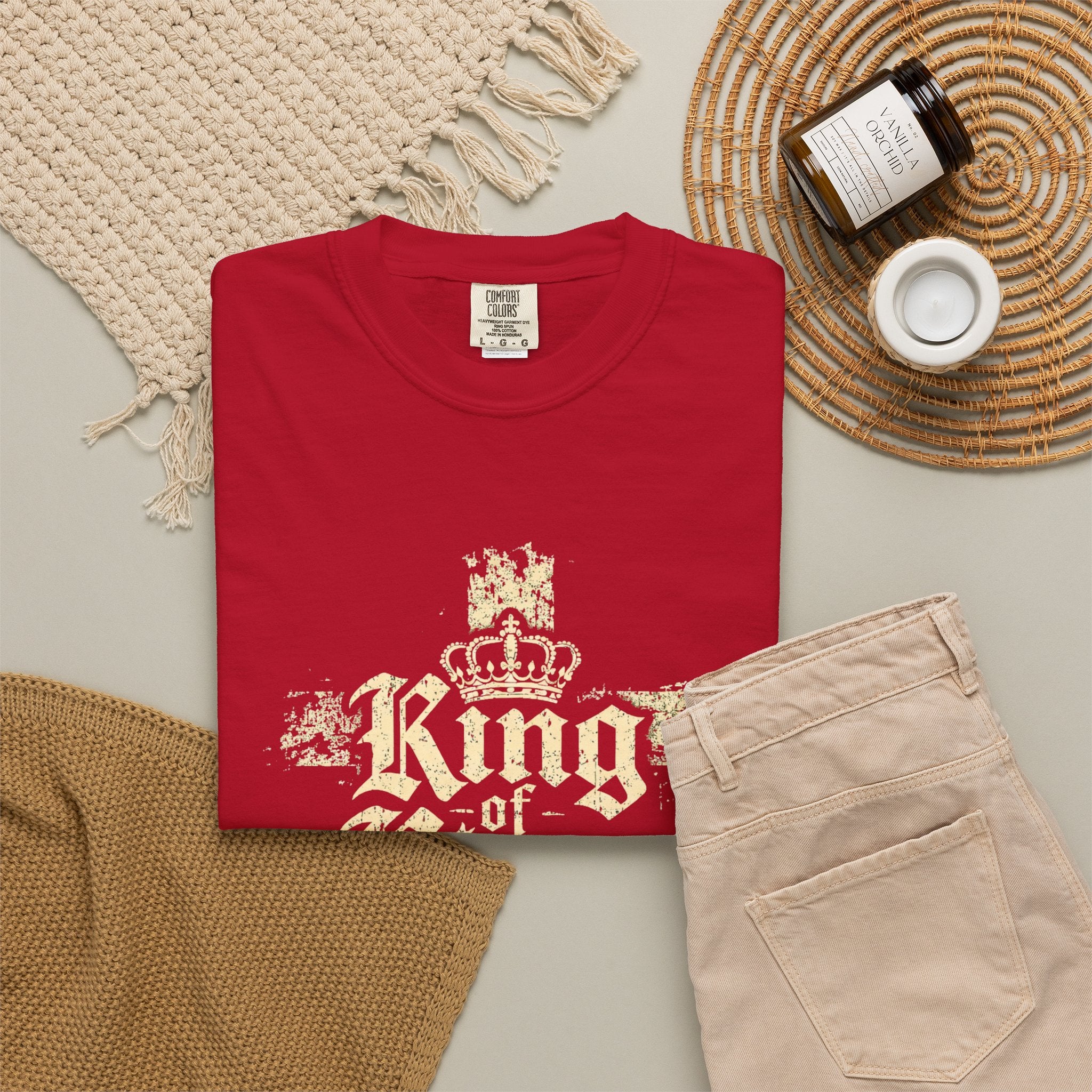 King of Kings cross graphic T-Shirt | Comfort Colours | Unisex Tee