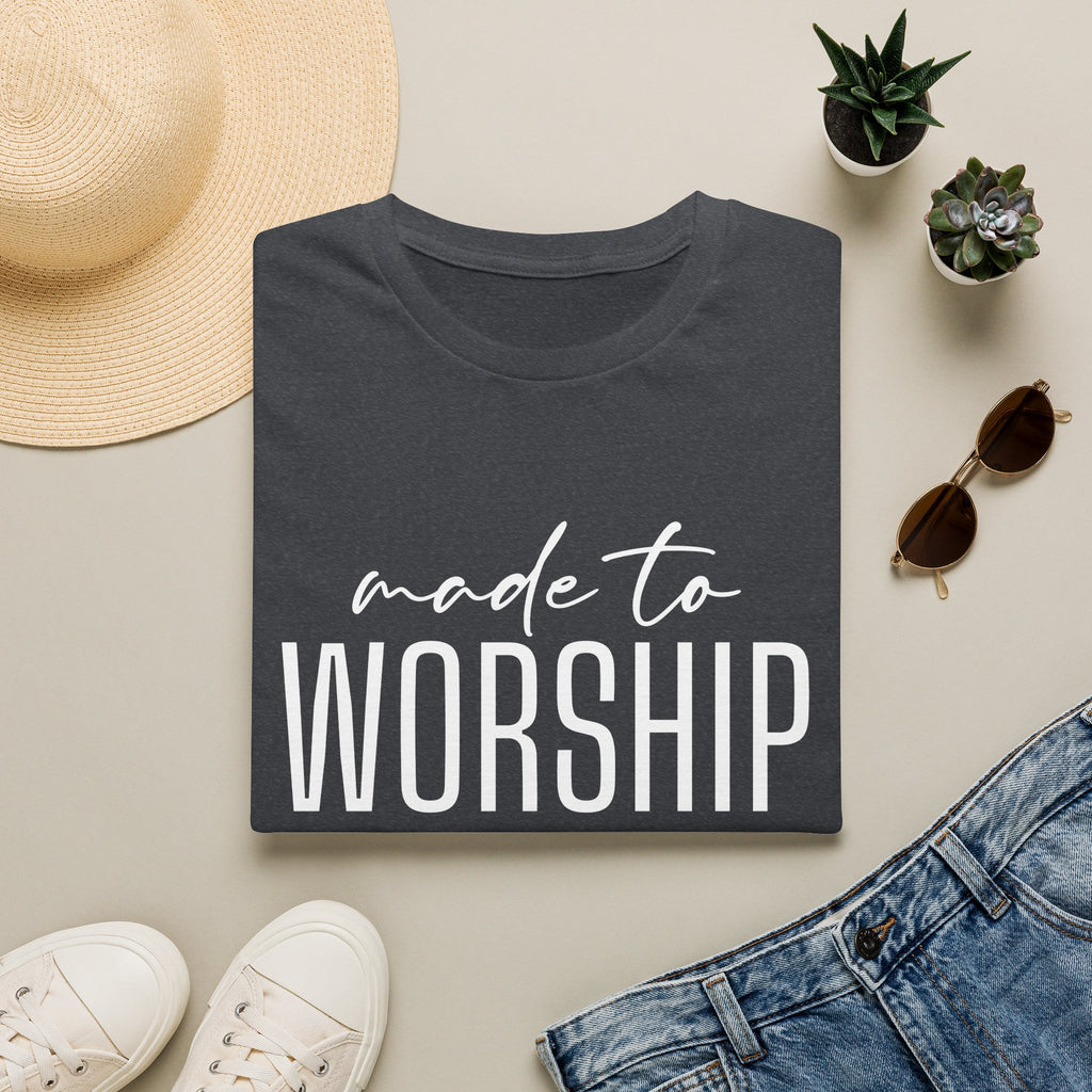 Made to Worship T-Shirt (Psalm 95:1)