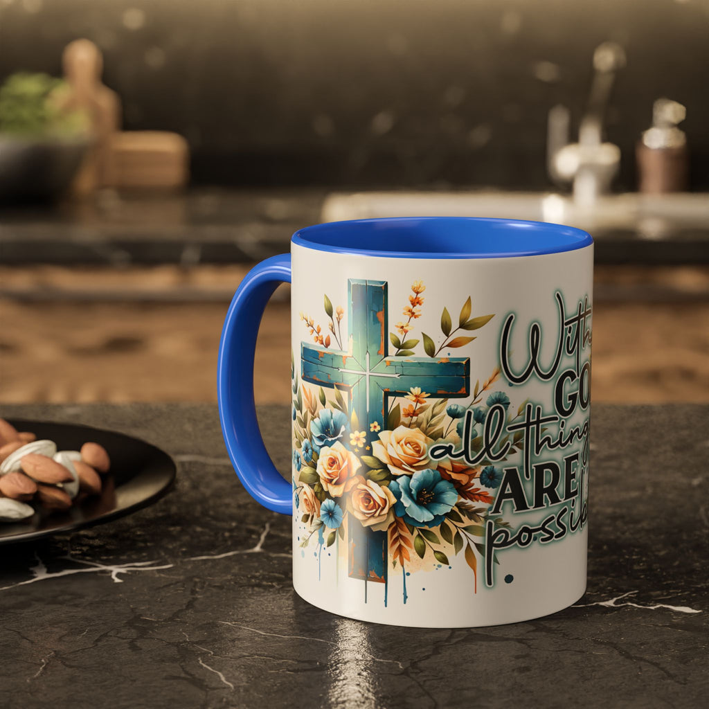 "With God All Things Are Possible" Coffee Mug(11oz)