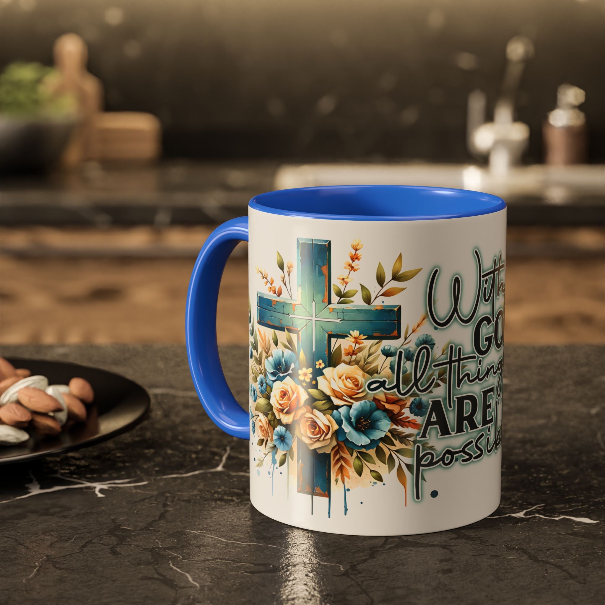 "With God All Things Are Possible" Coffee Mug(11oz)