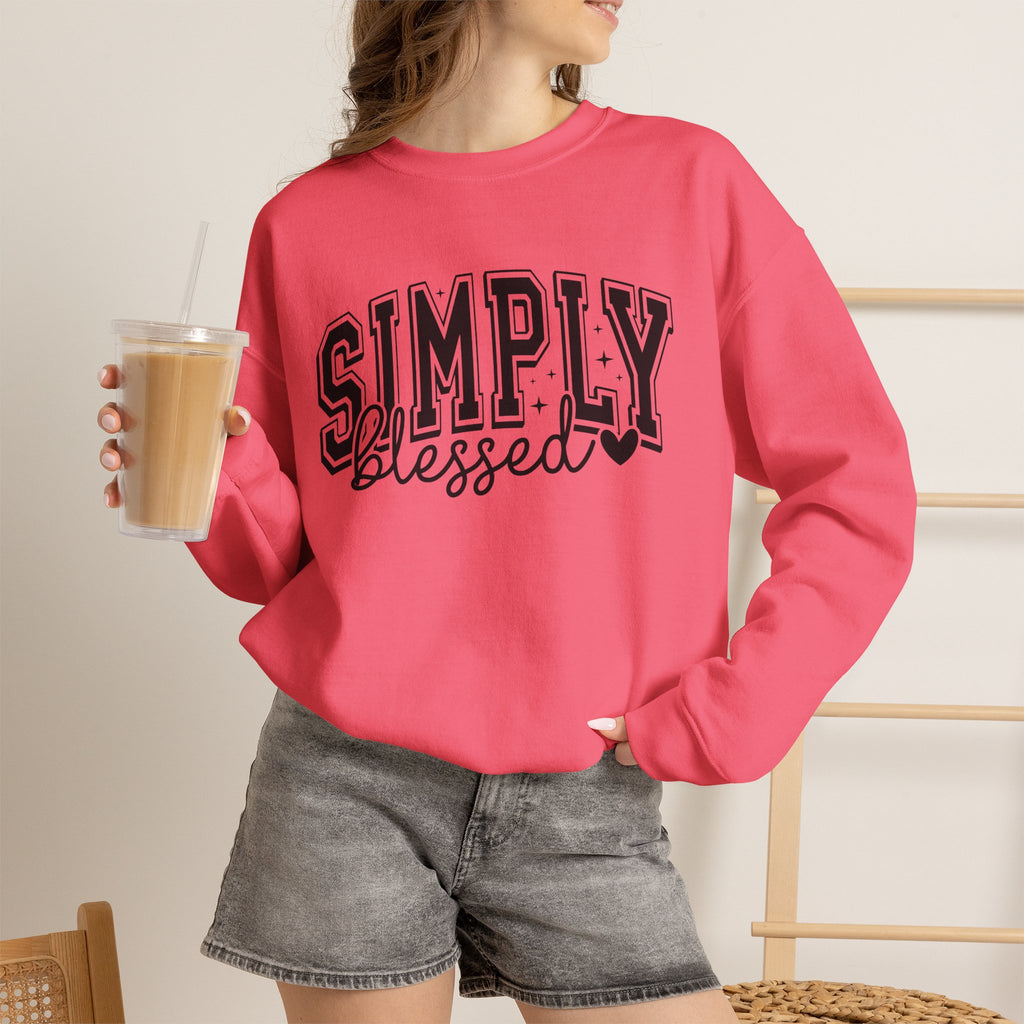 Simply Blessed Crewneck Sweatshirt