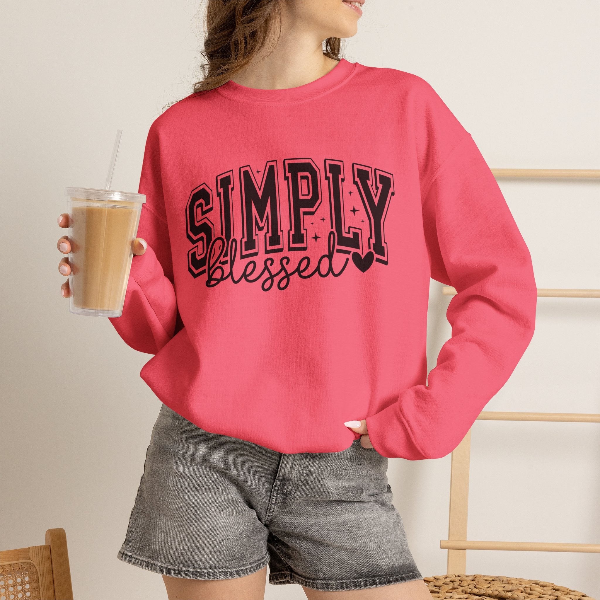 Simply Blessed Crewneck Sweatshirt