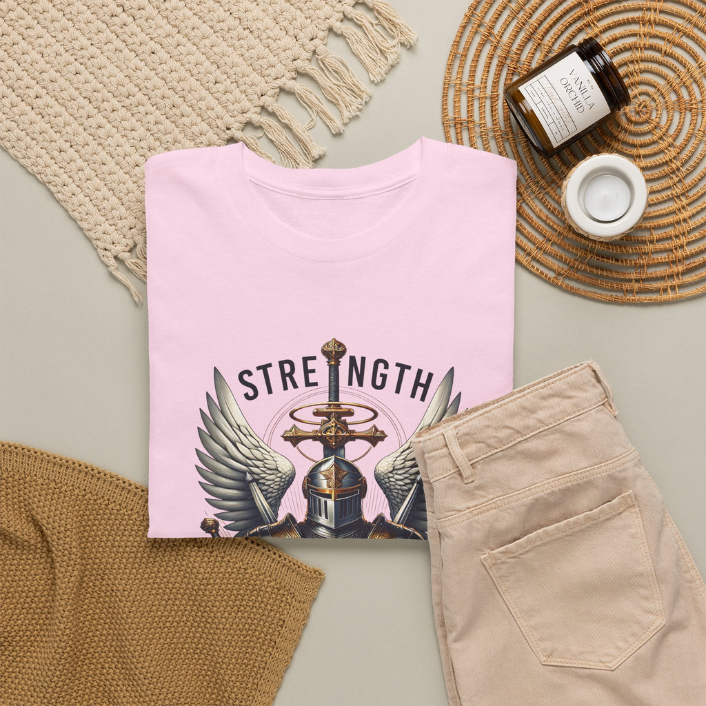 Strength in His Armor Christian Tee