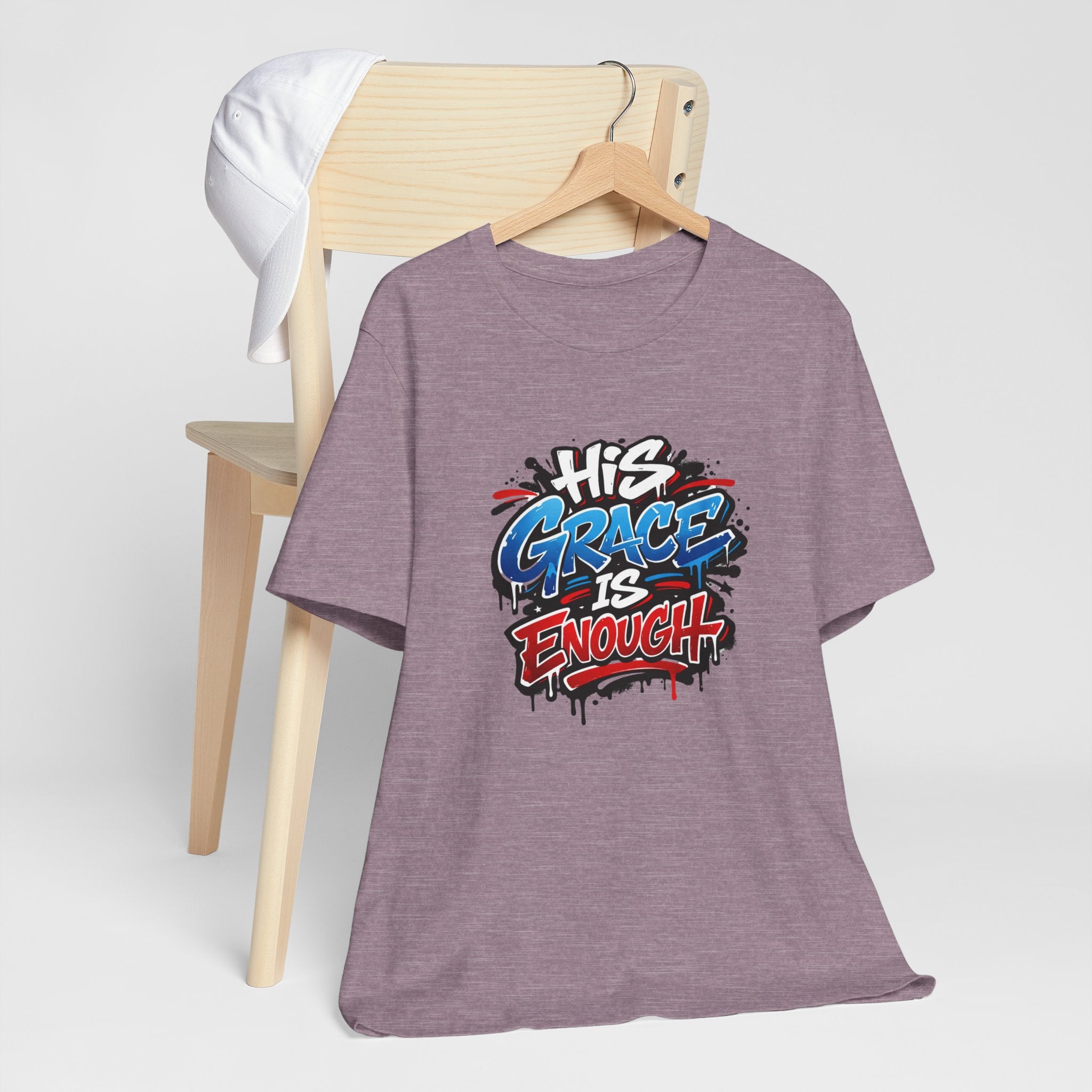 His Grace Is Enough Christian Graphic Unisex Tee