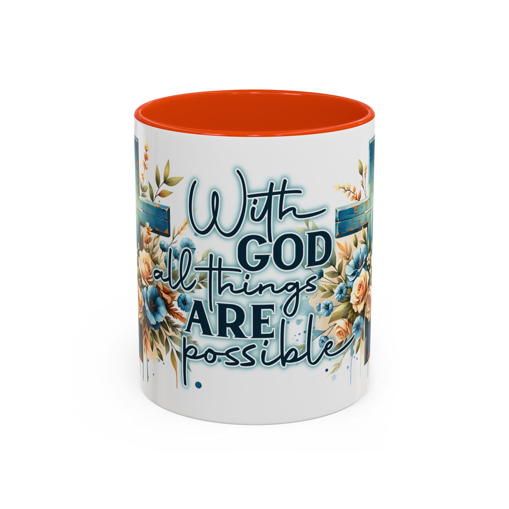 "With God All Things Are Possible" Coffee Mug(11oz)