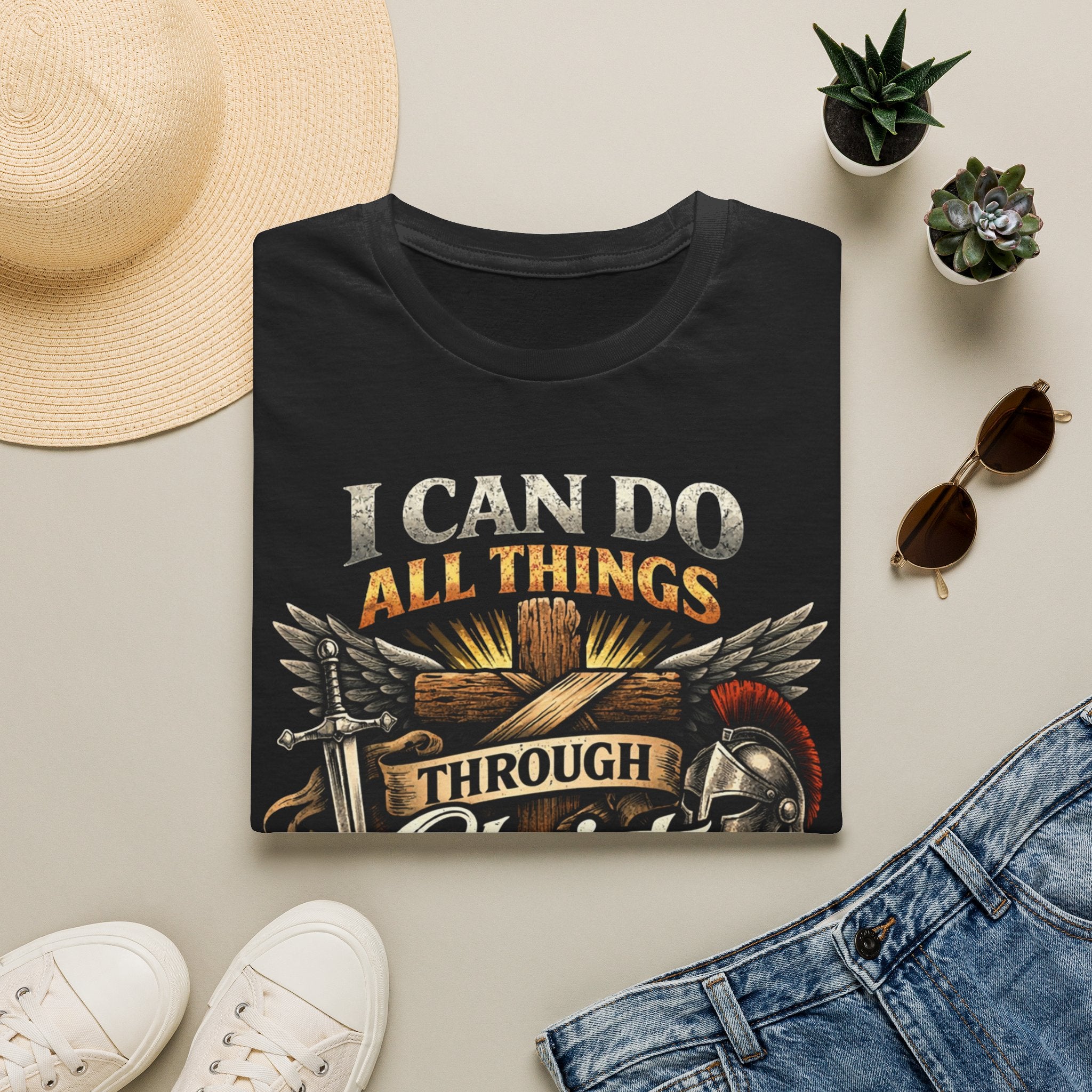 I Can Do All Things Through Christ Philippians 4:13 T-shirt