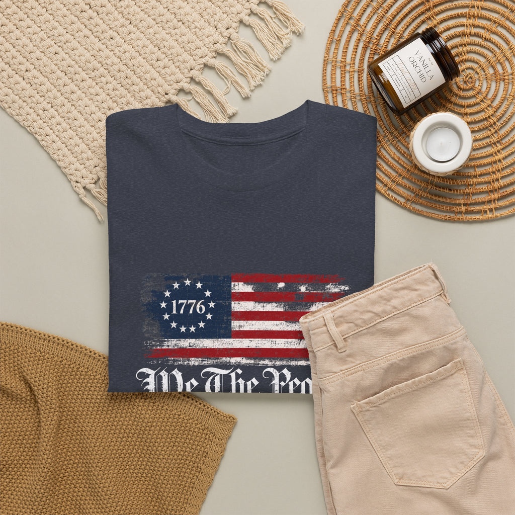 We The People 250 Years T-Shirt — 1776 American Flag Independence Day Tee
