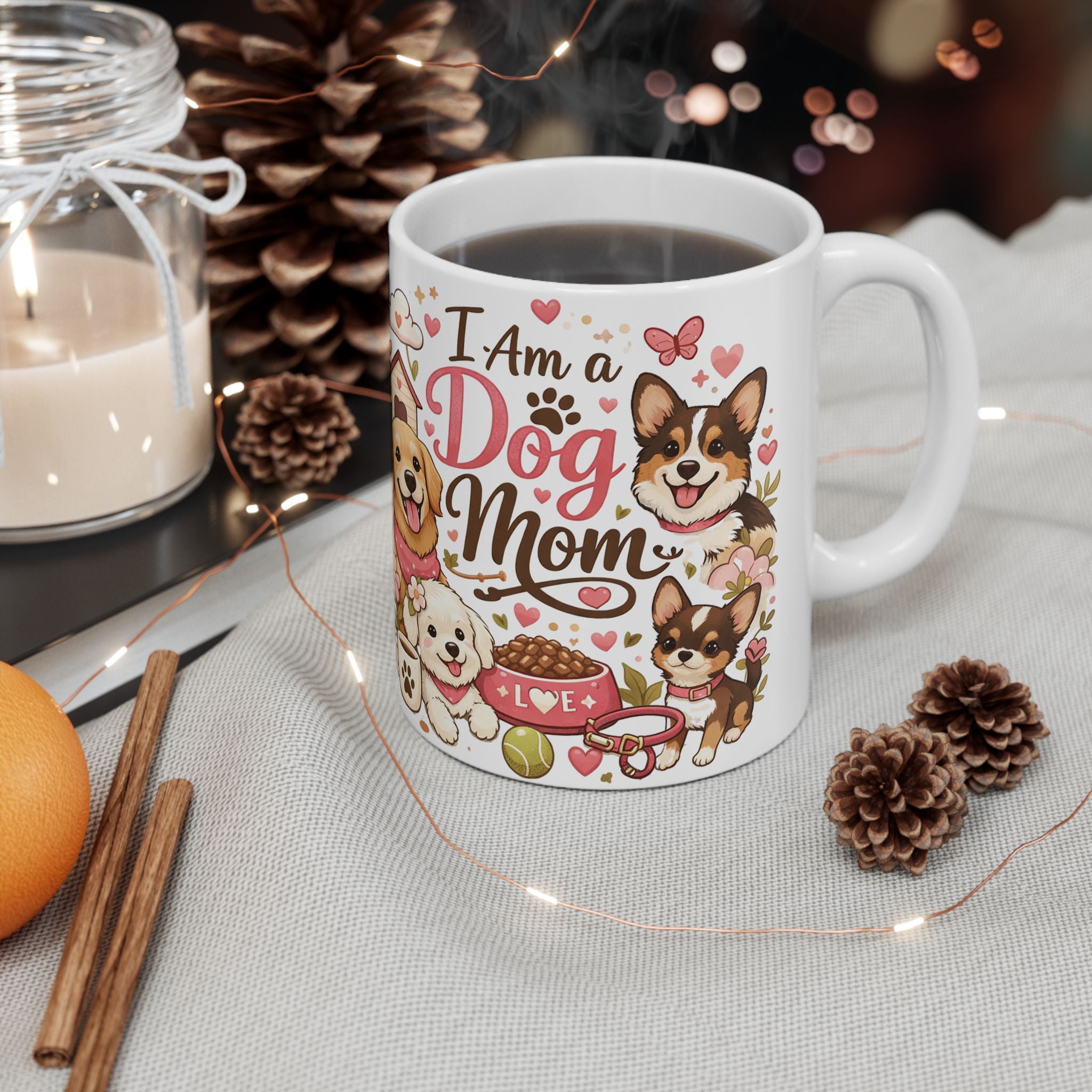 I am a dog mum Ceramic Mug | 11oz