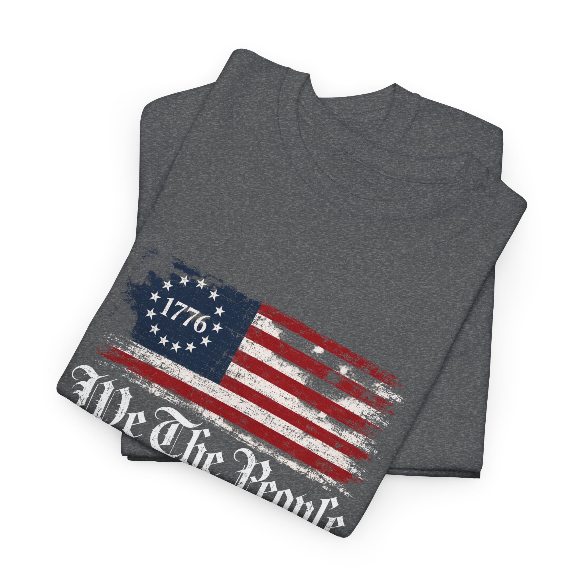 We The People 250 Years T-Shirt — 1776 American Flag Independence Day Tee