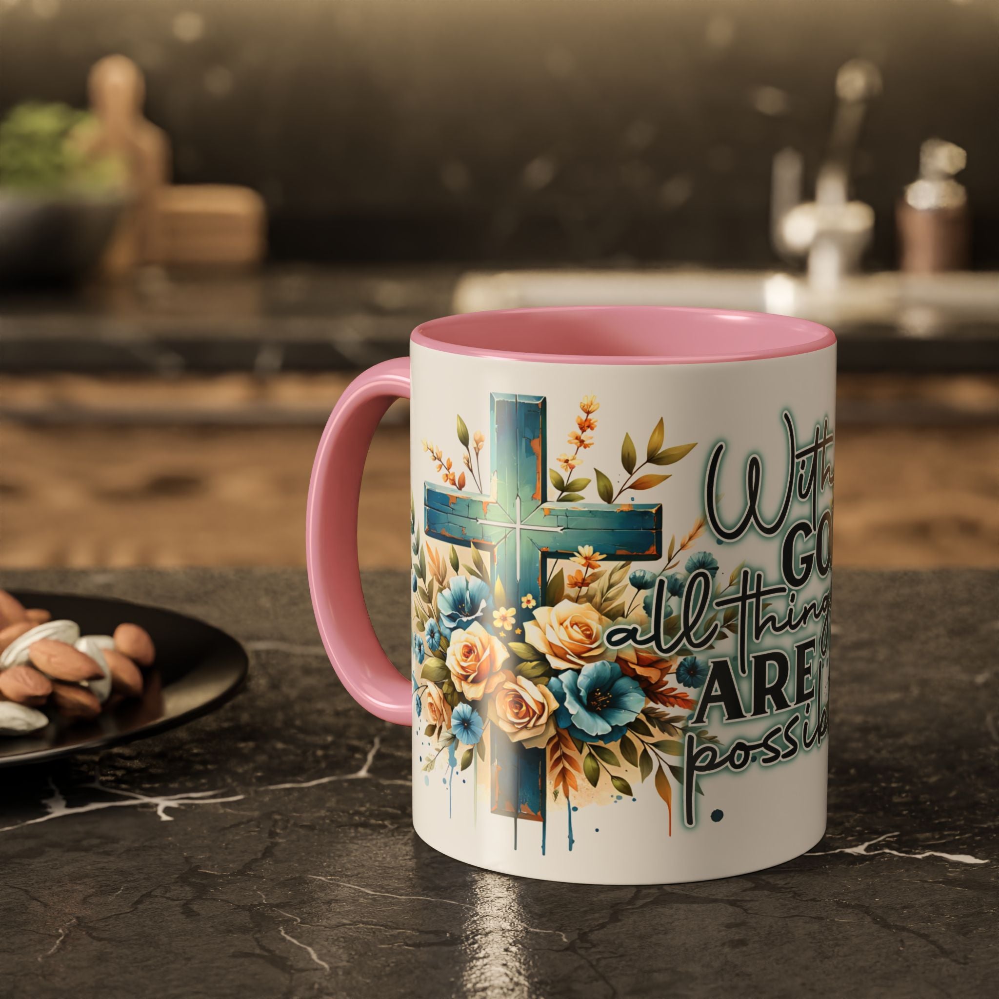 "With God All Things Are Possible" Coffee Mug(11oz)